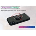 thumbnail image 6 of is Specially Designed for iPhone Xr Anti-Scratches,Anti-Fingerprint, Built-in 360° Rotating Ring Bracket Solid and Durable Magnetic car Phone case, Suitable for iPhone Xr 6.1inches Male-Black, 6 of 6