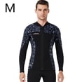 thumbnail image 2 of Sela de buceo 3mm Tops de traje de neopreno Premium neopreno Tits UV Protección de UV Buceo de buceo Scuba de canoa para aeróbicos de agua Snorkel Grey M seitruly OD003290-12, 2 of 7