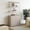 Grey Alder, variant on Surmoby Modern 5-Tier Bookshelf, 70.8"H Tall Storage Shelf Display Rack, Bottom Height Adjustable Bookcase for Living Room Home Office,