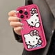 thumbnail image 3 of Sanrio-fundas de teléfono de Hello Kitty Cat para iPhone, protección de lente suave, regalo encantador, 12, 14, 15, 11, 13 Pro Max, XS, XR, 8, 7 Plus, SE2, 3 of 5