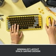 thumbnail image 3 of Logitech POP Keys & Mouse Combo Wireless Mechanical Keyboard Emoji Keys YELLOW, 3 of 7