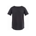thumbnail image 6 of No Boundaries Men's & Big Men's Longline Curved Hem Elongated Tee Shirt, 2-Pack, Sizes XS-5XL, 6 of 7