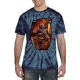 thumbnail image 2 of Wild Bobby, Enraged Angry Flying Dragon, Pop Culture, Tie-Dye Tees, Spiral Navy, Large, 2 of 3