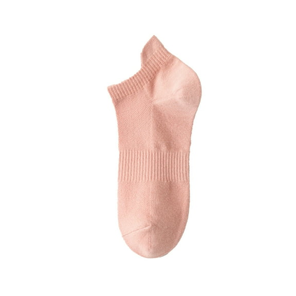Generic Vintage-Inspired Fashion Ankle Socks Women'S Crew Socks Ankle Socks Thin Cotton Socks Women's Thin Running Low Cut No Show Socks With Heel Tab