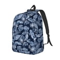 thumbnail image 2 of Balery Tropical Leaves Vintage Canvas Backpack for Men and Women - Large Capacity, Durable Travel Laptop Bag for School, Work, Hiking, and Outdoor Activities, 2 of 7