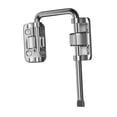 thumbnail image 3 of Fancyes Sliding Bolt Gate Latch Hardware Replacement Non Perforated Easy to Use Buckle Door Latch Lock for Window Patio Garage Home Balcony Steel, 3 of 8
