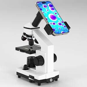 100X-2000X Compound Microscopes with Slides for Kids, Students, and School Labs