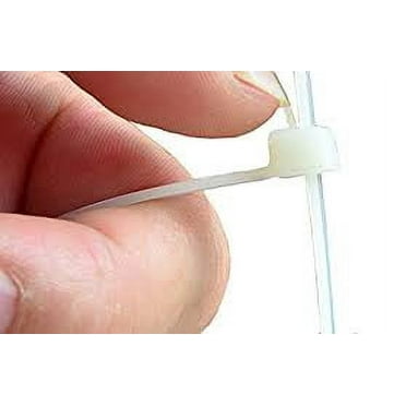 14" 50lb Natural Pawl Releasable Cable Ties 100/bag Part # RT14-50-9C-.19