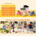 thumbnail image 5 of JOINFREE Baby Knit Sock Shoes for Boys Girls First Walking Shoes Infant Barefoot Moisture Wicking Shoes, 5 of 9