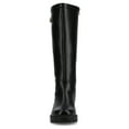 thumbnail image 6 of Journee Womens Zemmie Knee High Wide-Calf Round Toe Inside Zipper Quilted Shaft Comfort Casual Boots, 6 of 9