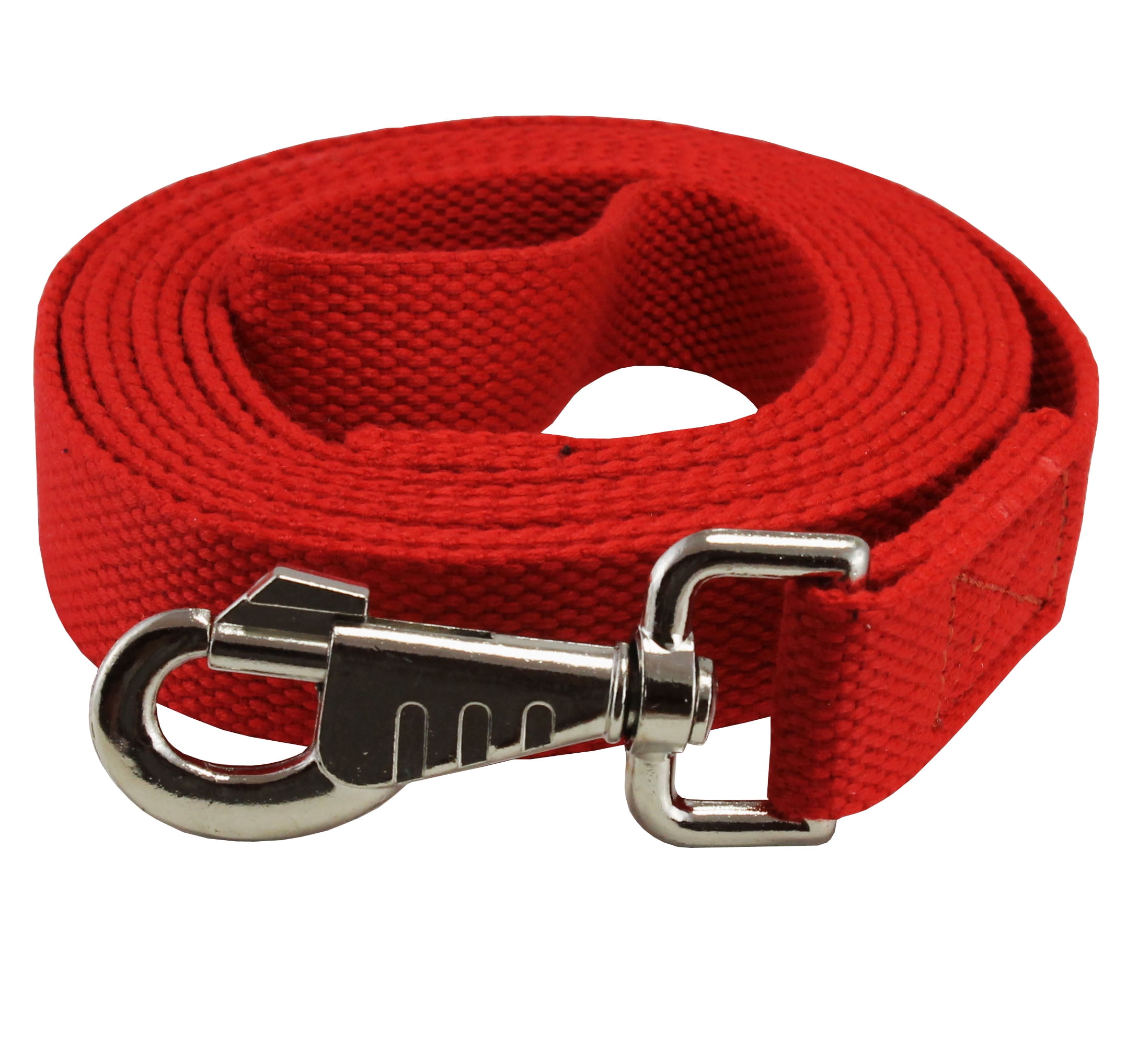 Dog Leash 1" Wide Cotton 10 Feet Long for Training Swivel Locking