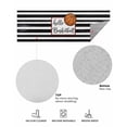 thumbnail image 6 of Hello Basketball Front Door Mat Watercolor Black White Strips Sport Welcome Doormat Indoor Outdoor Entrance Floor Mat Non-Slip Washable Runner Rug for Front Porch Decor 20x63 Inch, 6 of 6