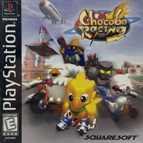 Restored Chocobo Racing (Sony PlayStation 1, 1999) Video Game (Refurbished)