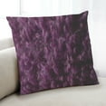 thumbnail image 1 of Ahgly Company Color Focus Purple Indoor Throw Pillow, 18 inch by 18 inch, 1 of 6