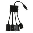 thumbnail image 2 of Câble Micro USB Multi USB Universel Adaptateur OTG pour Cellulaire Intelligent, 2 of 8