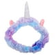 thumbnail image 1 of Linda banda de diadema de unicornio Mujeres Banda para el cabello suave Lavado de la cabeza de cabeza Spa Spa Cayer Band Eventos de disfraces Padreseño Accesorio, 1 of 5