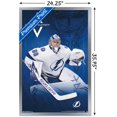 thumbnail image 3 of NHL Tampa Bay Lightning - Andrei Vasilevskiy 19 Wall Poster, 22.375" x 34" Framed, 3 of 6