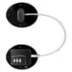 thumbnail image 4 of Cerradura para refrigerador, diseño combinado, Metal fuerte, ABS, cerradura multifunción para congelador, para puerta de ventana de gabinete, FQ1, color negro, 4 of 10
