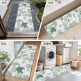 thumbnail image 6 of 2x6 Kitchen Runner Rug, Sage Green Coastal Non-Skid Rubber Backing Large Rectangle Rugs - Living Room Bedroom Home Office, Sea Turtle Nautical Coral Summer Beach Indoor Floor Mat Carpets Washable Rug, 6 of 9