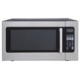 thumbnail image 3 of Magic Chef MC2211MS 2.2-cu. ft. 1,200-Watt Countertop Microwave with Sensor Cook, Silver, 3 of 6
