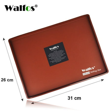 

WALFOS Food Grade Silicone Baking Mat DIY Multifunctional Cake Pad Non-Stick Oven Liner Swiss Roll Pad Baking Tools