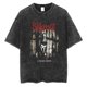 thumbnail image 1 of Camisetas Slipknots para hombres, camisa de gira por el infierno, camisetas de banda Mental pesada, camiseta Retro lavada, ropa de calle de algodón 100%, camisetas gráficas Y2k, 1 of 4