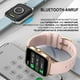 thumbnail image 2 of Realice llamadas con altavoz, pantalla táctil de 1,7 pulgadas, almacenamiento de música, monitor de frecuencia cardíaca, podómetro, reloj deportivo JFHHH pequeña, 2 of 4