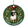 thumbnail image 2 of Navidad divertida decoración Navidad perro patrón colgante árbol de Navidad adornos Wmkox8yii gf6022, 2 of 2