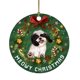 thumbnail image 2 of Navidad divertida decoración Navidad perro patrón colgante árbol de Navidad adornos Wmkox8yii fhajkh5053, 2 of 2