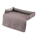 thumbnail image 1 of Justharion Pet Sofa Mat Soft And Comfortable Pet Cozy Place To Multiple Colors Available Polyester light grey, 1 of 6