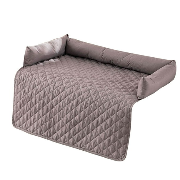 Xingzhi Polyester Pet Sofa Mat Suitable For All Breeds Add Comfort To Pet s Life Stylish Pet Sofa Protector light grey Walmart