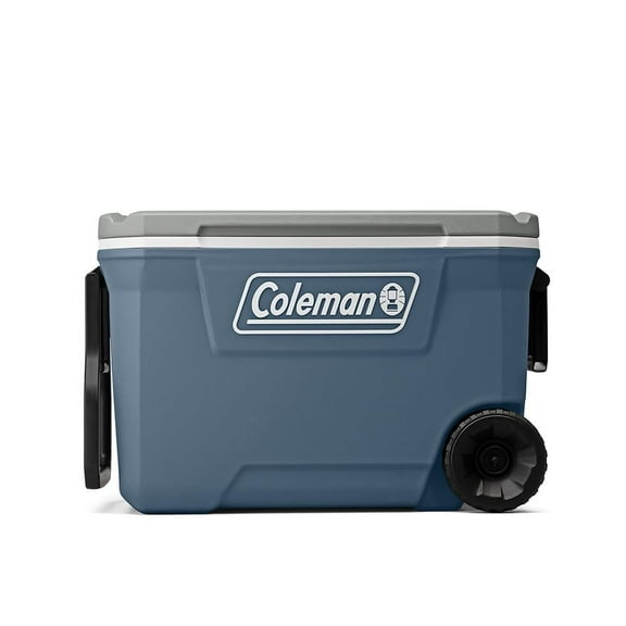 Hielera Coleman Classic Serie 316, con ruedas, 58 litros, azul
