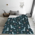 thumbnail image 5 of Sikiie Cute Turtle Ultra-Soft Micro flannel Blanket Luxury All Seasons Warm Blanket for Bedding Sofa and Travel (4 sizes)-80"x60", 5 of 7