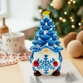 thumbnail image 5 of Ceramic Christmas Tree, Christmas Decorations for Table Indoor,Lighted Blue Ceramic Tree Decor 8.3in, 5 of 7