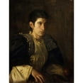 thumbnail image 3 of Thomas Eakins 20x24 Black Modern Framed Museum Art Print Titled - Signora Gomez D’Arza (1901-2), 3 of 5