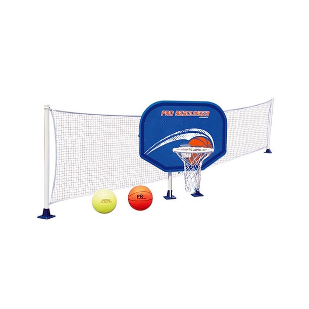Swim Central 35" Combo Basketball and Volleyball AboveGround Swimming