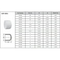 thumbnail image 3 of Lesso America 447-005, Plumbing, PVC Pipe Fitting,Cap, SCH40, 1/2", 3 of 3