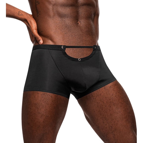 Men's Male Power 141-276 Magnificence Mini Short (Black XL)