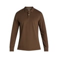 thumbnail image 5 of George Men's and Big Men's Pique Polo Shirt with Long Sleeves, Sizes S-3XL, 5 of 5
