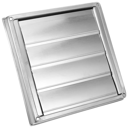 Greenadscape Exhaust Vent Cover Silver 1 Set 7.27X7.27X2.55In