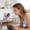 A#Pink, variant on Personal Desk Fan Rechargeable with Flexible Bendable Gooseneck 4 Legs and Silicone for Home Office Dorm Travel Cool Gift for Family Friends,B#Green