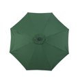 thumbnail image 3 of Ainfox 9ft Dark Green Patio Umbrella, UV Water-Resistant Fabric, 3 of 6