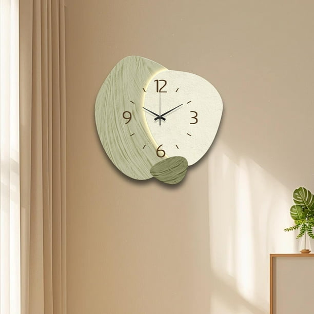 Reloj de pared nórdico, reloj colgante de pared, decoración de