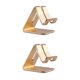 thumbnail image 2 of Inteprter Soporte de aleación de aluminio para Teléfono móvil Tablet Dorado champagne 75*63*75mm 2Conjunto, 2 of 6