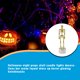 thumbnail image 5 of Naiovety Decoración de esqueleto de Halloween Decoraciones de iluminación alimentadas por Interesante Festival exquisito Adorn Iluminación navideña Iluminación dorada, 5 of 6