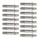 thumbnail image 2 of Tornillo de cabeza plana de acero inoxidable 15pcs con agujero para parachoques delanteros / traseros RC accesorio de automóviles m2.5x14mm, 2 of 10