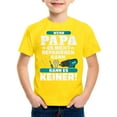 thumbnail image 4 of TAIAOJING Boy Girl Versatile T-Shirts Cartoon Printed Short Sleeve O-Neck Loose Letter Tshirts Father'S Day Top For Toddler To Teenager Relaxed Fit Lightweight Daily Wear, 4 of 4