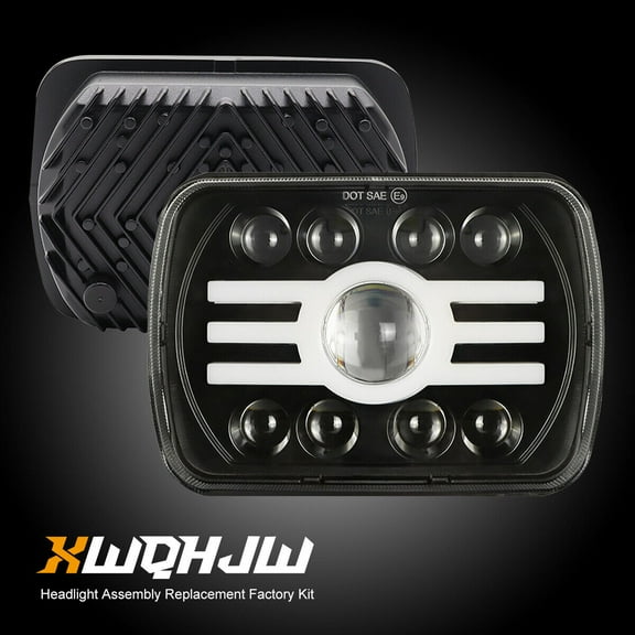 New 5x7" 7x6 inch Led Headlight Hi/Lo DRL Fit for Toyota 4Runner 1984-1991 H6054