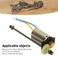 thumbnail image 4 of RC Motor Assembly, RC Car Motor Durable Replacement Aluminium Alloy Easy To Install Stylish RC Spare Parts  For 1/28 RC Car, 4 of 8
