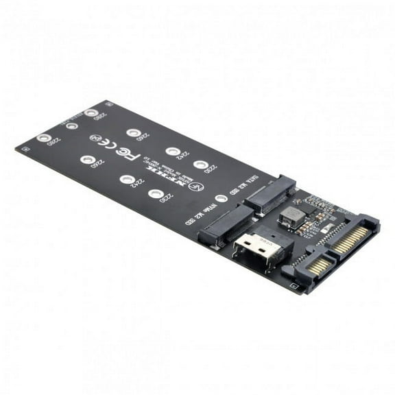 FVH SFF-8654 to U2 Kit NGFF M-Key to Slimline SAS NVME PCIe SSD SATA Adapter for Mainboard